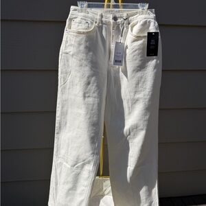 Women's White Flare & Wide Leg Jeans